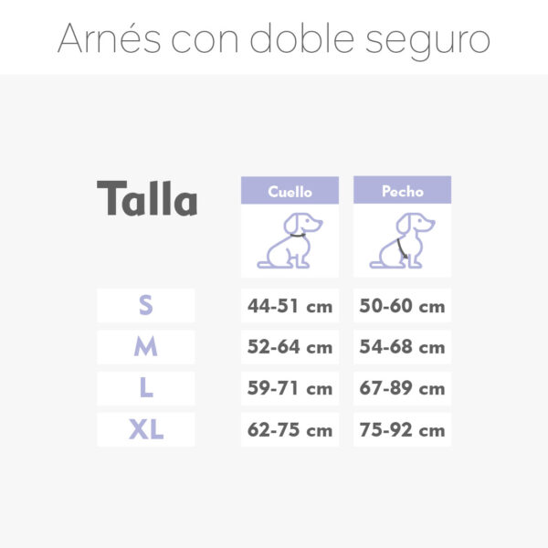 Arnés con doble seguro-color entero - Imagen 7