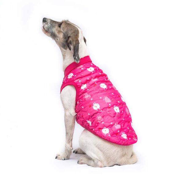 Chaleco FULL PRINT fucsia