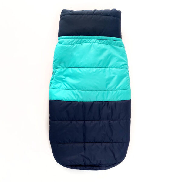 Chaleco impermeable azul-turqueza - Imagen 2