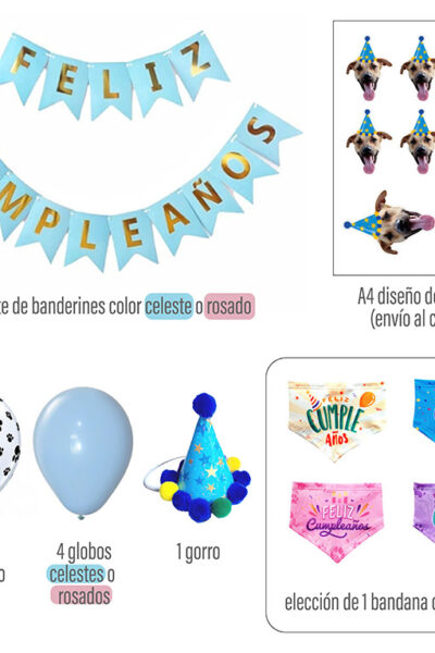 Pack cumpleañero