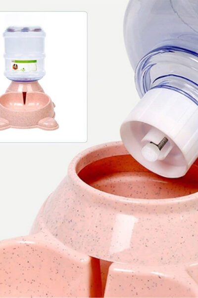 Dispensador grande de agua rosado
